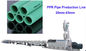 Tuyau ondulé simple de PVC faisant la machine, chaîne de production à haute production de tuyau de HDPE