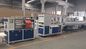 Machine jumelle conique de production de tuyau de PVC de vis de moteur de Siemens, tube de PVC faisant la machine