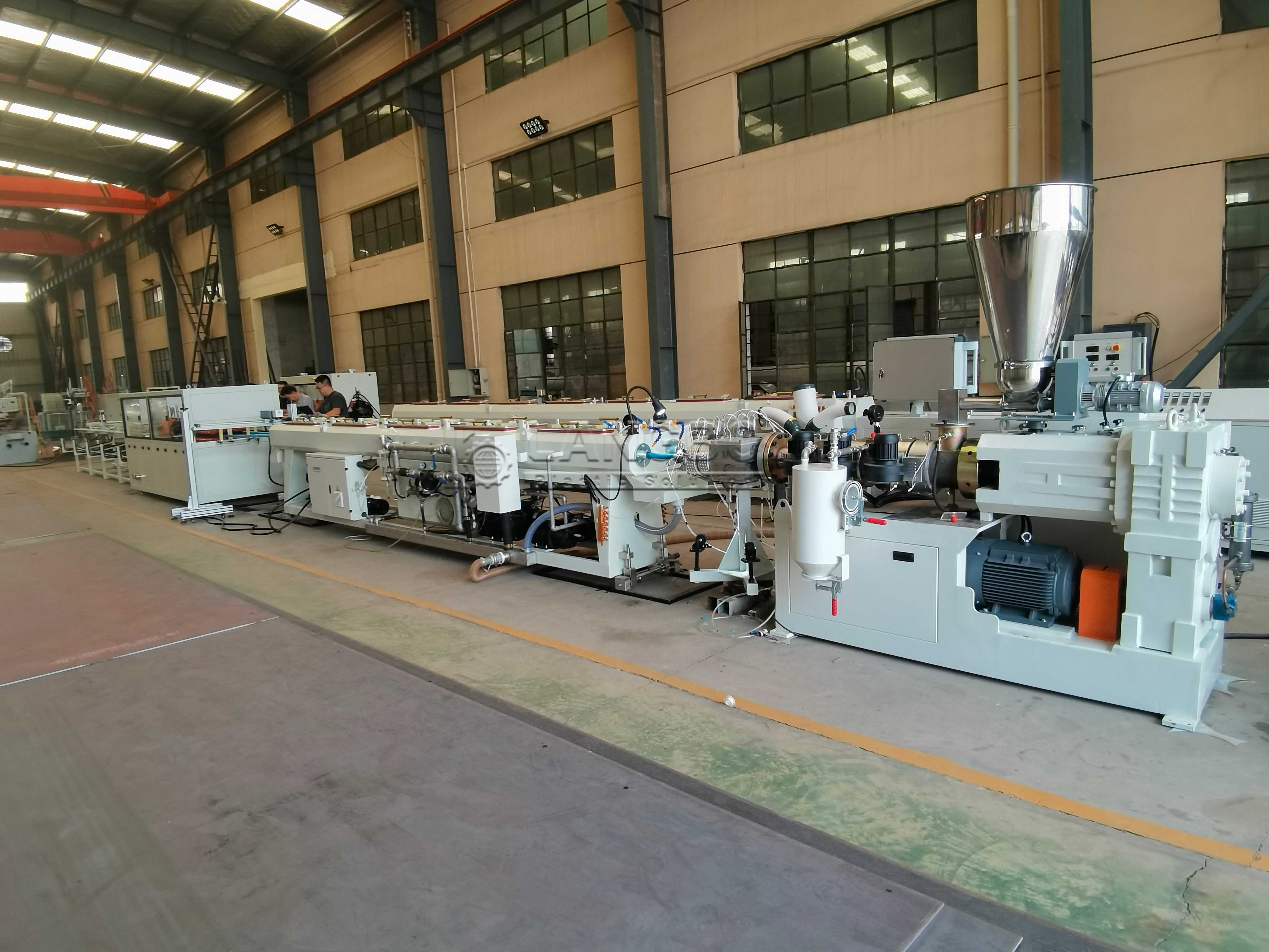 Dernière affaire concernant Projet de ligne d'extrusion de tuyaux doubles en PVC pour la fabrication de tuyaux de construction au Burundi