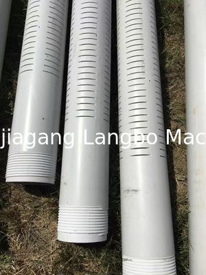 qualité  Water Screen Pipe Making Machine Plastic Pipe Slotting Machine PVC Pipe Machine PVC PE Pipe Perforator Machine Pipe Production Machine Usine