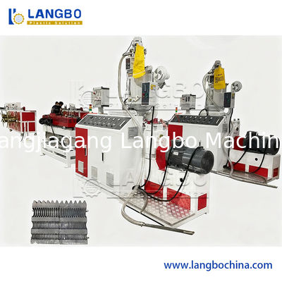 qualité  High Speed Plastic Corrugated Pipe Machine / Corrugated Tube Extruder Making Machine Usine