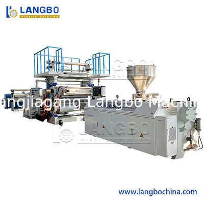 qualité  Waterproof PVC Marble Sheet Production Line , PVC Plastic Sheet Extrusion Line Usine