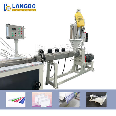 qualité  PVC Price Tag Holder Extrusion Line | Customizable Sizes High Volume Usine