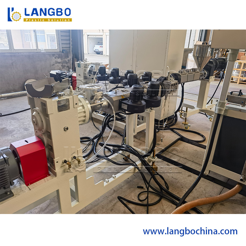 Single Screw Extruder Machine For Plastic Supermarket PVC Price Tag ...