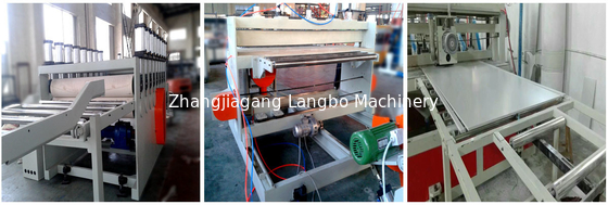 Ligne d'extrusion de feuille de panneau de mousse de PVC d'ABB ignifuge