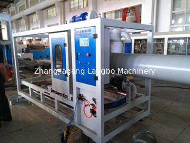 Machine jumelle conique de fabrication de tuyau de PVC de vis avec la machine de Belling