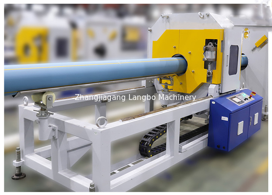 Ligne vis simple d'extrusion de tuyau de HDPE de servocommande