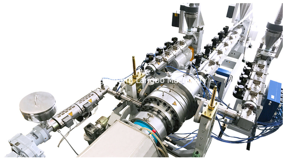 Extrudeuse à vis unique / extrusion 315 mm-450 mm PE HDPE Pipe Making Machine