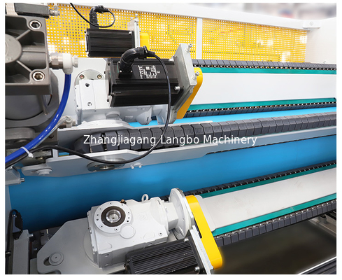355-800 mm de diamètre, ligne d'extrusion de tuyaux en PE de haute capacité HDPE avec boîte de vitesses intégrée