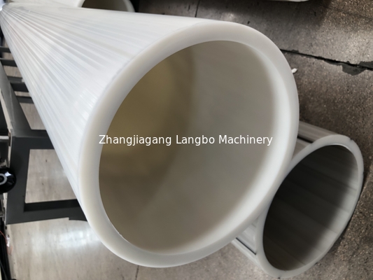 Ligne d'extrusion de tubes HDPE durables pour la fabrication à grande échelle