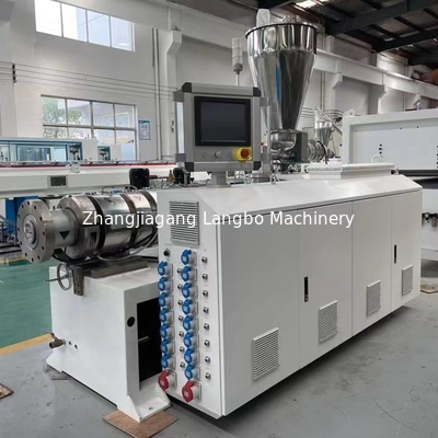 Machine de production de tuyaux en PVC PE UPVC à prix compétitif 65/132 diamètre de vis et 75-250 diamètre de tuyau