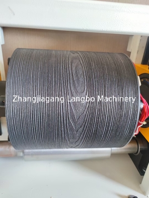 Capacité élevée et meilleure ligne d'extrusion de profil de la représentation WPC
