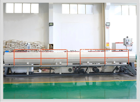 Diamètre du tuyau 75-250 Plastique PVC/UPVC/CPVC Ligne d'extrusion de tube de conduit électrique avec onduleur ABB