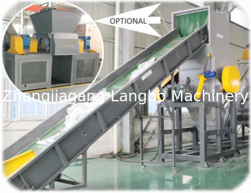 Film/sacs en plastique de rebut du PE pp réutilisant la machine 380V 14mm