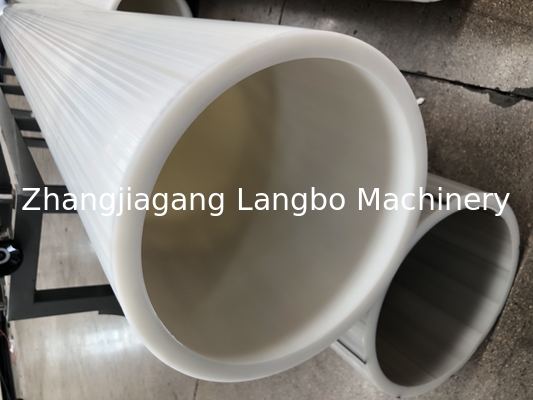 Machine de fabrication de tubes HDPE en plastique ligne de production de tubes PE