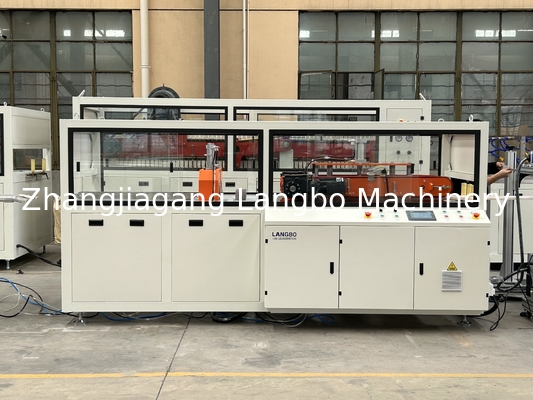 400kg/ligne d'extrusion de tuyau de PVC capacité élevée de H 20 - 63mm