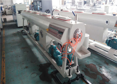 Ligne diamètre élevé d'extrusion de tuyau de pe de 100 eaux d'égout de vis de la capacité de production 120mm