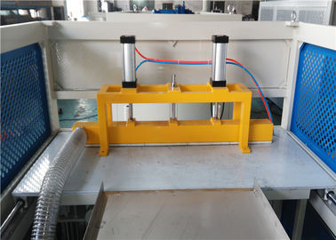 Chaîne de production en plastique de profil de porte de fenêtre de PVC pour le profil de fenêtre et de porte