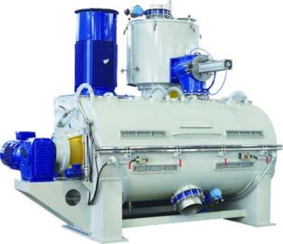 Volume du navire 500L/1000L horizontal de type de machine de mélangeur de PVC de refroidisseur d'appareil de chauffage