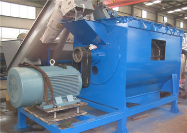 Ss 304 Machine de recyclage de film de lavage de déchets plastiques, ligne de lavage de film Pp Pe Séchage à air chaud