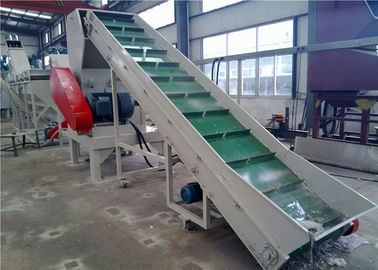 Ss 304 Machine de recyclage de film de lavage de déchets plastiques, ligne de lavage de film Pp Pe Séchage à air chaud