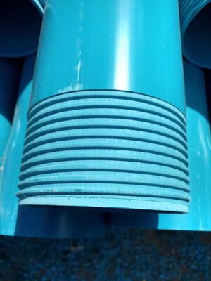 Ligne de production de tubes en PVC à haut rendement Machine d'extrusion plastique