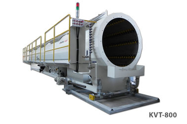 Ligne automatique d'extrusion de tuyau de PVC vis jumelle conique de coût de maintenance à prix réduit de contrôle de PLC pour les eaux usées Wasted et le tuyau d'eaux d'égout