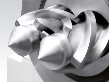 Ligne d'extrusion de profil de PVC de certificat de la CE avec la puissance jumelle conique de moteur de la boudineuse à vis 37KW