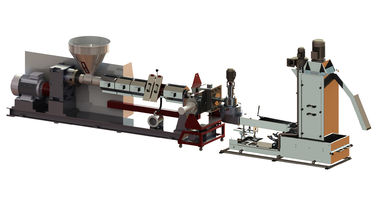 Économie d'énergie en plastique d'extrudeuse d'étape unique de machine de pelletisation de HDPE/ANIMAL FAMILIER