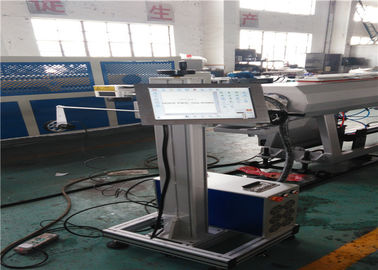 Ligne simple d'extrusion de tuyau de PE de vis d'OIN avec le contrôleur automatique de PLC