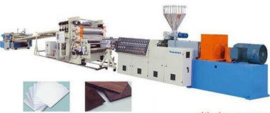 Ligne écologique 350KG d'extrusion de profil de PVC/production de panneau mur de H ignifuge