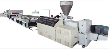 Ligne professionnelle haute performance d'extrusion de profil de WPC à faible bruit