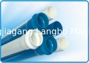 Ligne d'extrusion de tubes PE à paroi unique