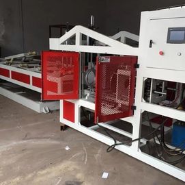 Machine de coupe de tuyaux en PVC en plastique en ligne entièrement automatique en PP PE avec système de débranchement