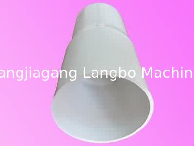 Ligne d'extrusion de tubes PE à paroi unique