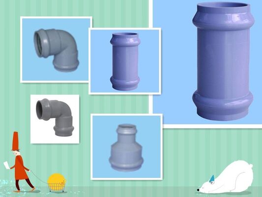 Machine d'extrudeuse de PVC de moteur de , machine jumelle de fabrication de tuyau de PVC de tuyau