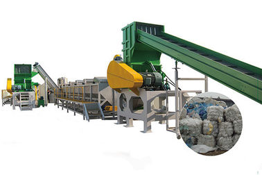 Ligne de réutilisation en plastique résistante à la chaleur opération facile de système de contrôle intelligent de PLC