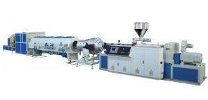 Ligne en plastique économiseuse d'énergie d'extrusion de tuyau, nouvelles boudineuses à vis de jumeau de condition