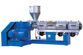 Boudineuse à vis de jumeau de PVC de conduite d'eau, machine en plastique d'extrusion de contrôle automatique