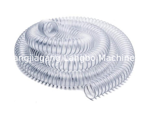 Extrudeuse de tuyaux en PVC entièrement automatique Machine de fabrication de caoutchouc en PVC avec poudre de PVC