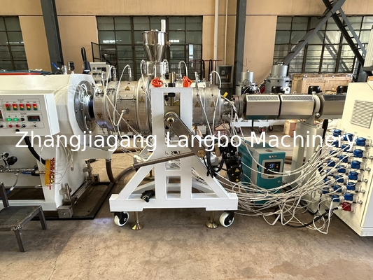 Chine 16-110 mm Machine de fabrication de tuyaux en polyéthylène à haute densité avec moteur Siemens et PLC