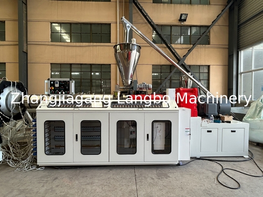 SIEMENS / SCHNIDER contactrice de tuyaux en plastique machine à prises de tuyaux en PVC machine à extrusion de tuyaux ligne de fabrication de tuyaux d'eau