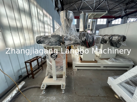 Ligne d'extrusion en plastique pour tubes en PE avec contrôle par écran tactile PLC
