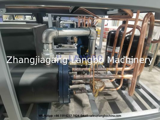 Ligne d'extrusion de tuyaux HDPE efficace équipée de la meilleure machine de refroidissement par air de qualité R4047C / R22 réfrigérant