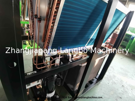 Ligne d'extrusion de tuyaux HDPE efficace équipée de la meilleure machine de refroidissement par air de qualité R4047C / R22 réfrigérant