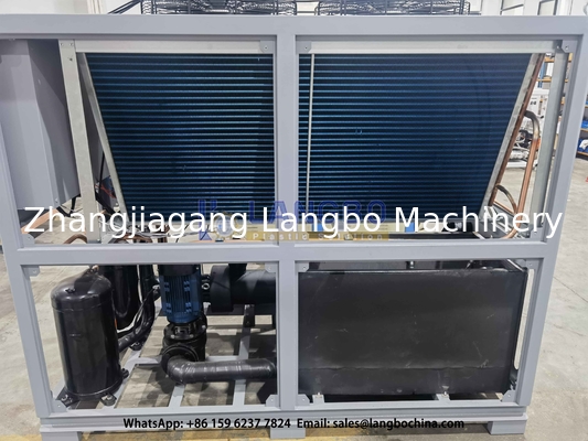 Ligne d'extrusion de tuyaux HDPE efficace équipée de la meilleure machine de refroidissement par air de qualité R4047C / R22 réfrigérant