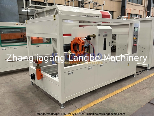 SIEMENS / SCHNIDER contactrice de tuyaux en plastique machine à prises de tuyaux en PVC machine à extrusion de tuyaux ligne de fabrication de tuyaux d'eau
