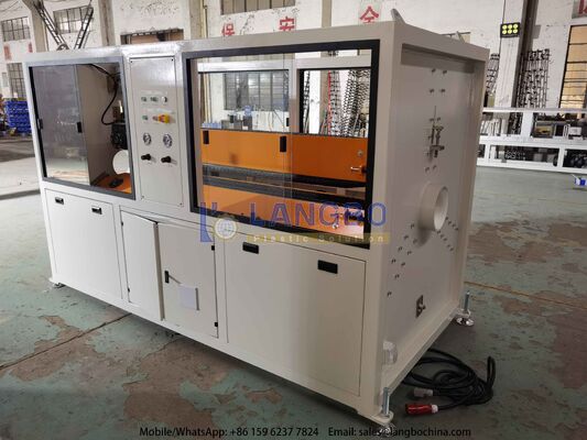 Ligne d'extrusion de tuyaux en PVC-U de 50-200 mm avec boîte de vitesses intégrée de 80/156 kW et moteur
