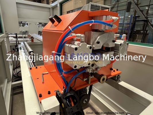Conception à vis unique de la ligne d'extrusion de tuyaux en PEHD de 63 à 90 mm à grande vitesse