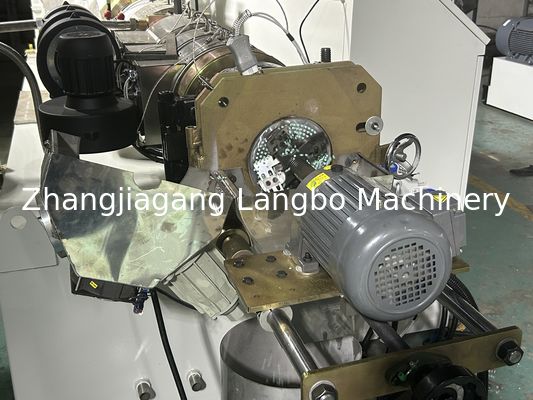 Machine de granulation de granulations de coupe à chaud de poudre de plastique PVC PP PE / ligne de granulateur